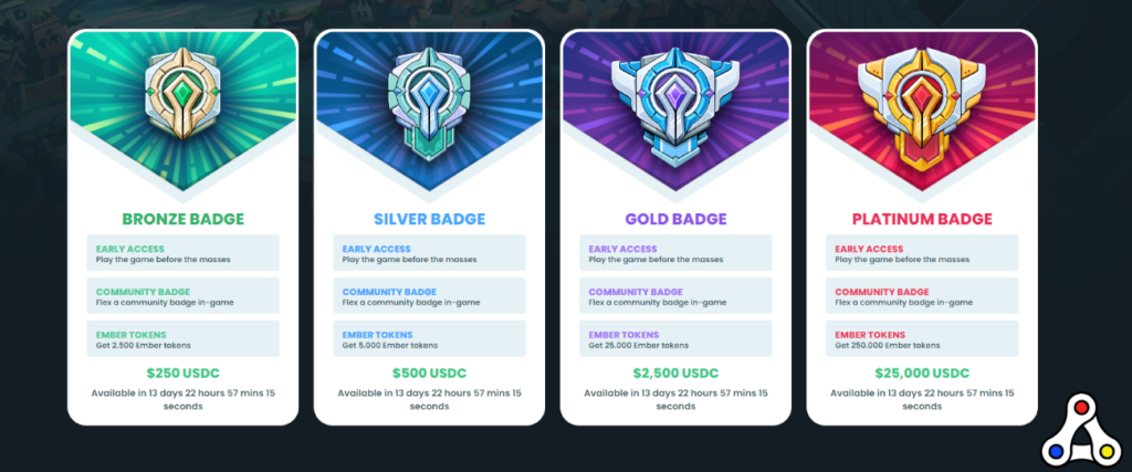 ember sword community badge token