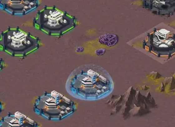 R-planet conquest map view