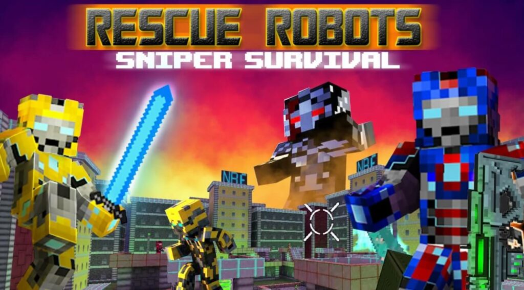 Rescue Robots Sniper Survival