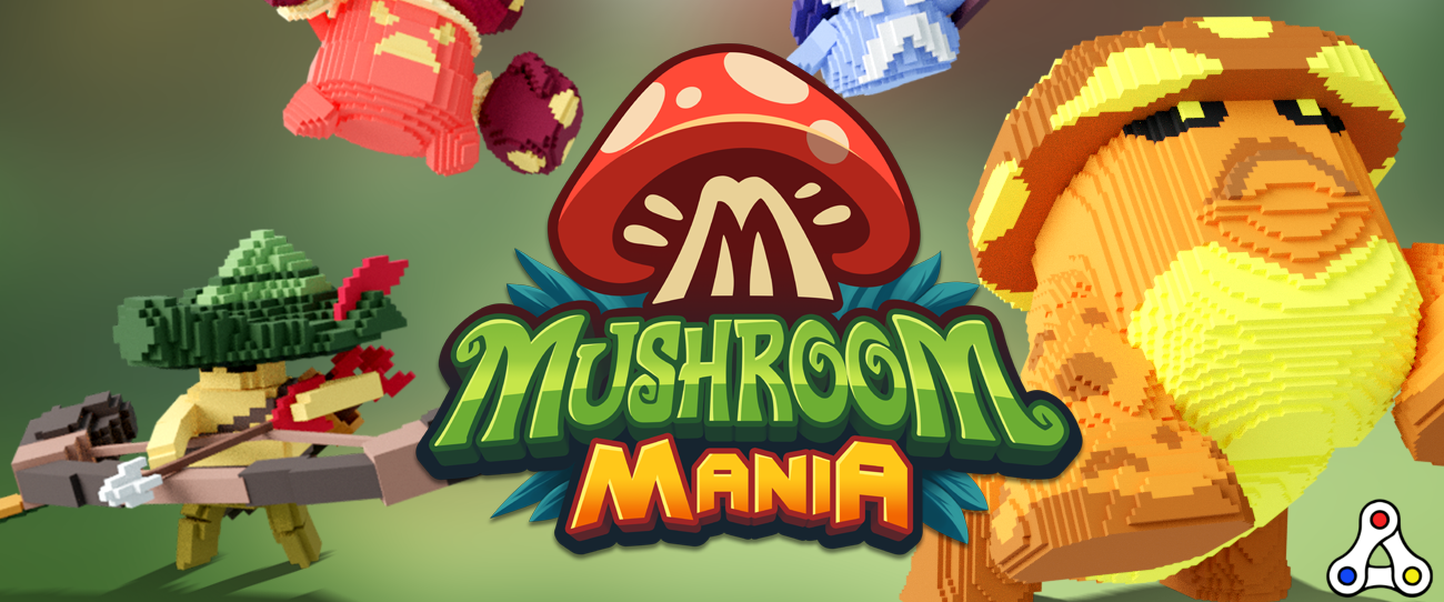mushroom mania the sandbox artwork header