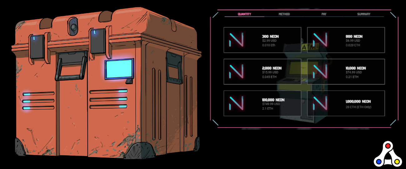neon district character customization header
