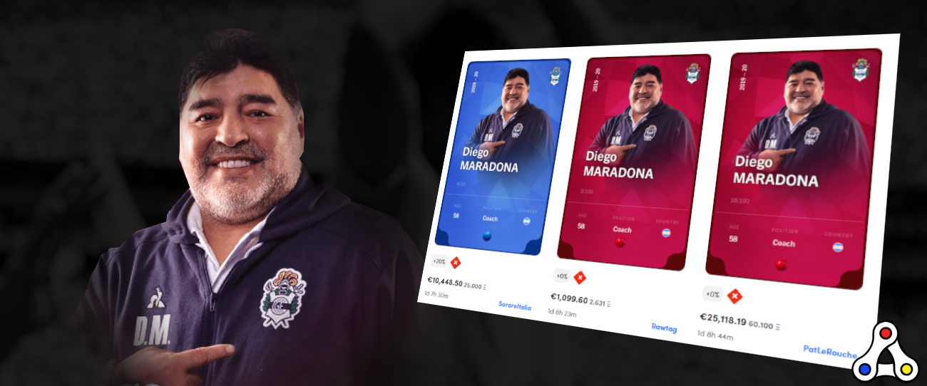 Maradona Card Value Skyrockets at Sorare