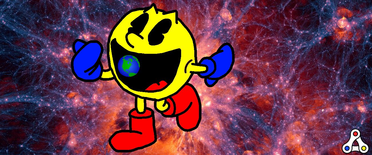 pacman gaming swallowing the world