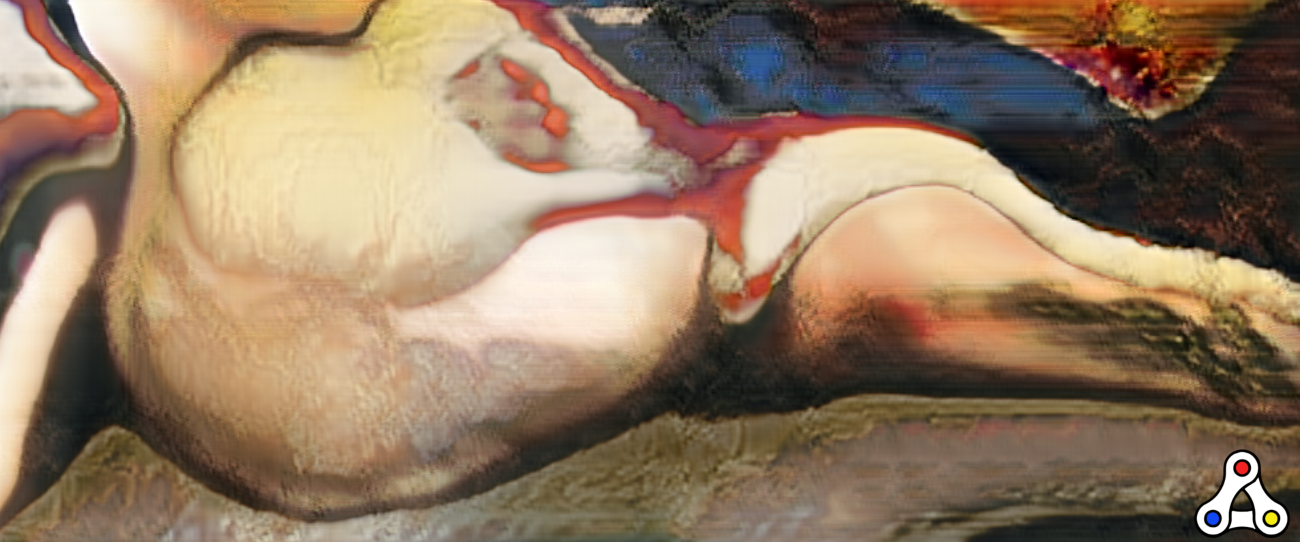 AI generated nude portrait - Robbie Barrat