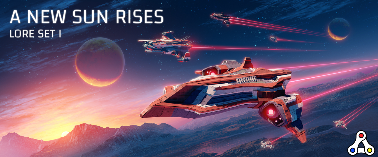 project genesis a new sun rises lore set spaceships NFTs
