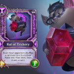 Gods Unchained NFT promo card Rat of Trickery