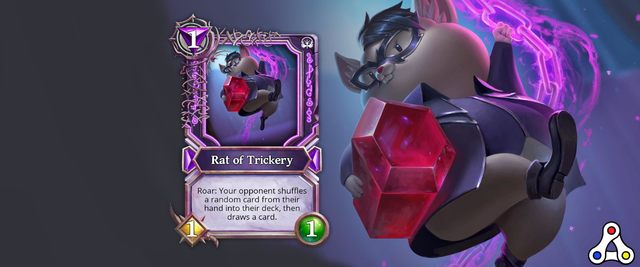 Gods Unchained NFT promo card Rat of Trickery