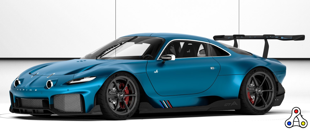 Alpine GTA Concept car NFT REVV Racing