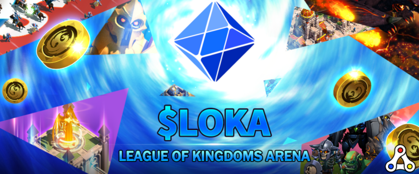 League of Kingdoms Arena LOKA governance token