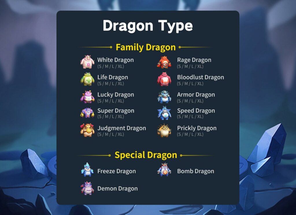 Dragon Types Large