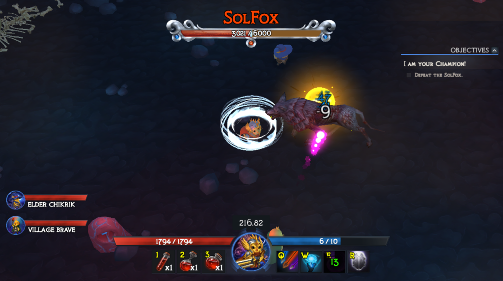 Gameplay SolFox