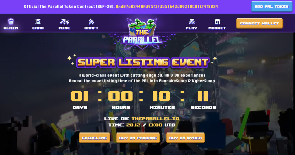 the parallel listing event