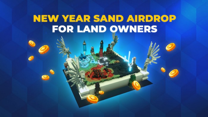 SAND Airdrop for The Sandbox Land Owners