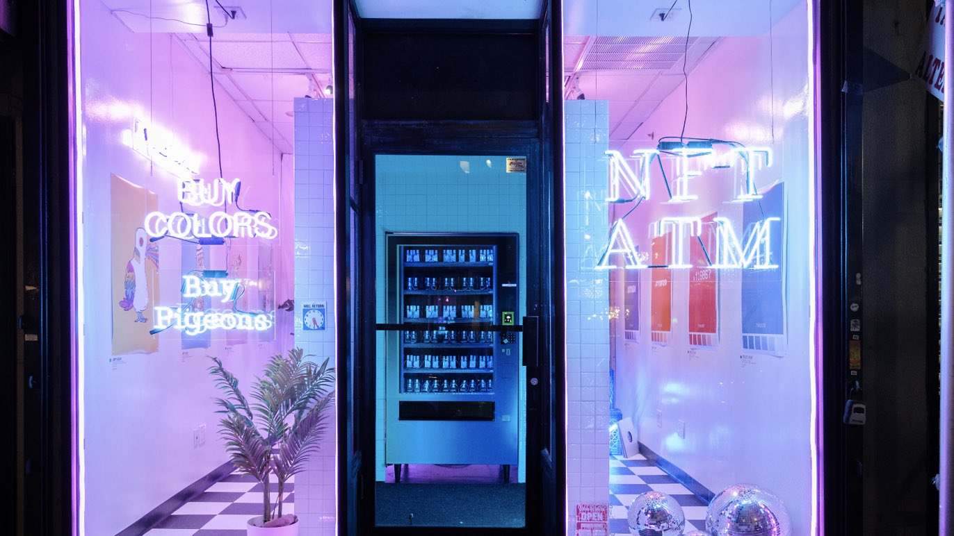 Neon Marketplace Builds the First NFT Vending Machine