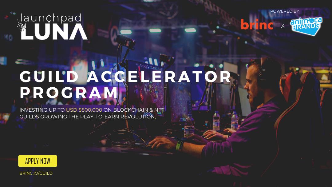 Animoca Brands and Brinc Launch New $30M Guild Accelerator Program