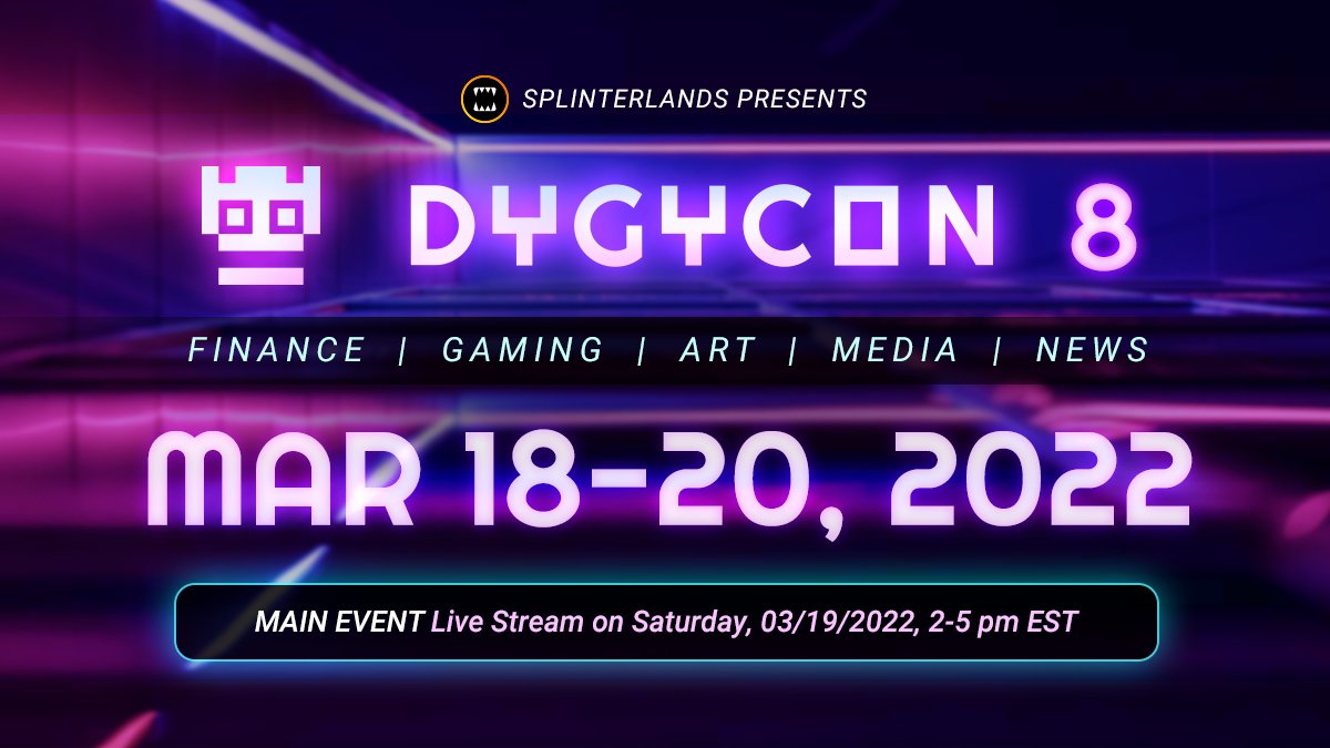 DYGYCON 8 is Happening This Weekend