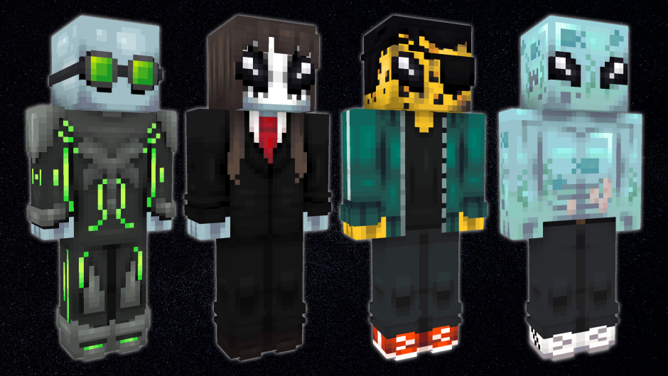 Gary Boys as Minecraft avatars