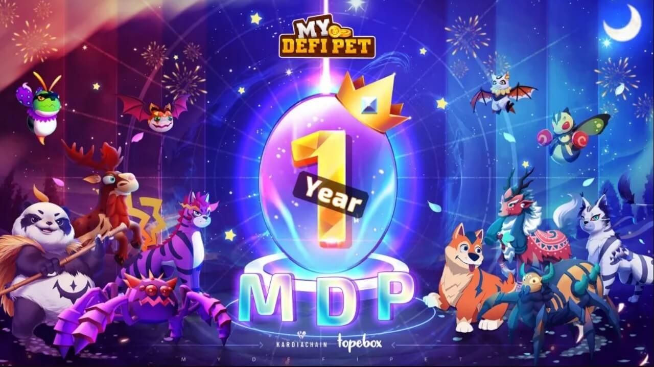 My Defi Pet 1 Year Anniversary Details