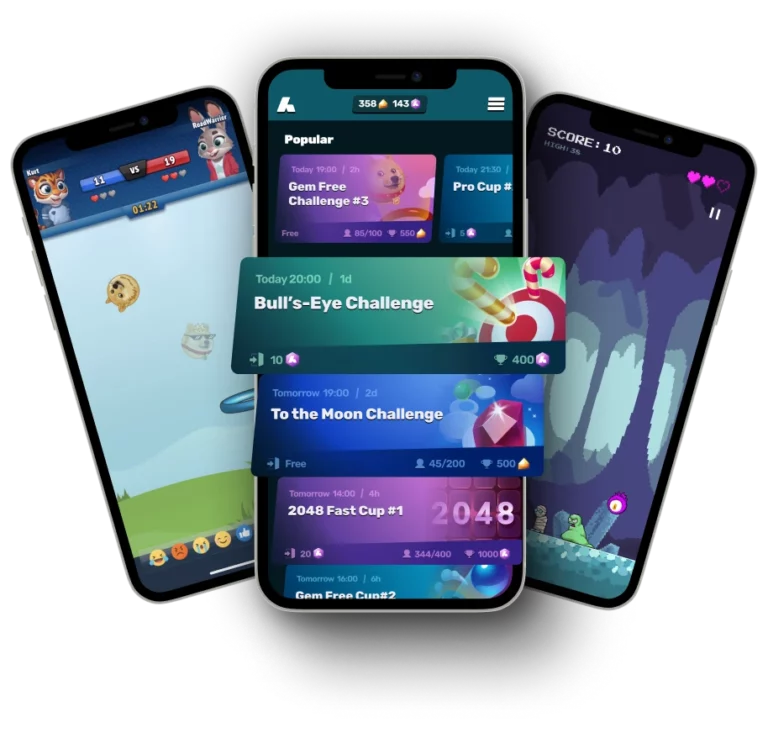 Arenum, a platform for mobile game tournaments