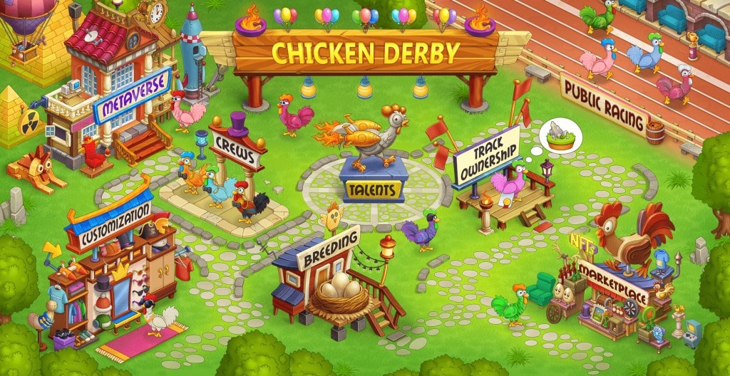 The Fowl Unleash Their Talents in Chicken Derby