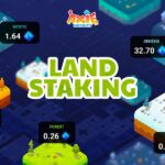 Axie land staking banner