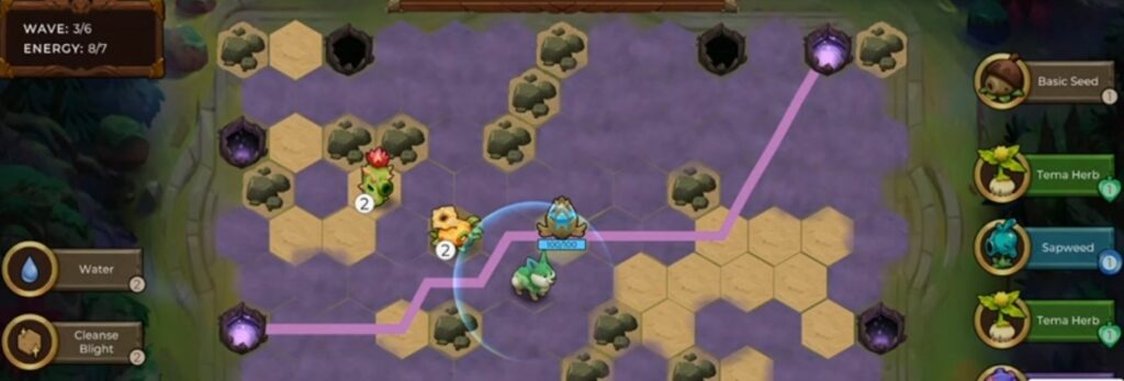 Everseed tower defense game