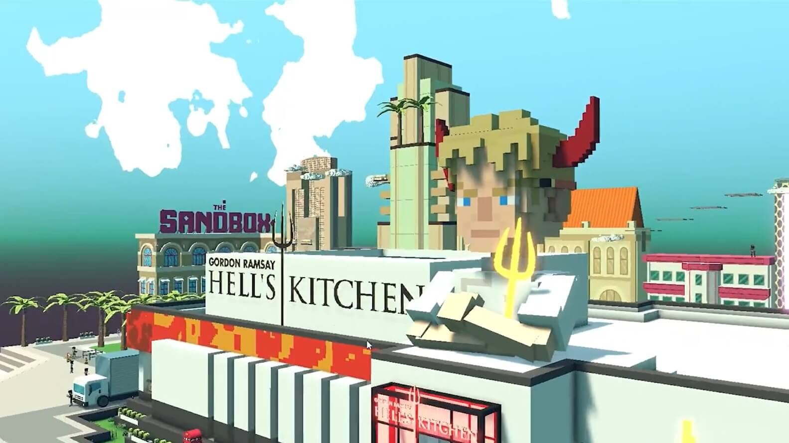 Hell’s Kitchen Partners with The Sandbox and Brings Gordon Ramsay to Metaverse