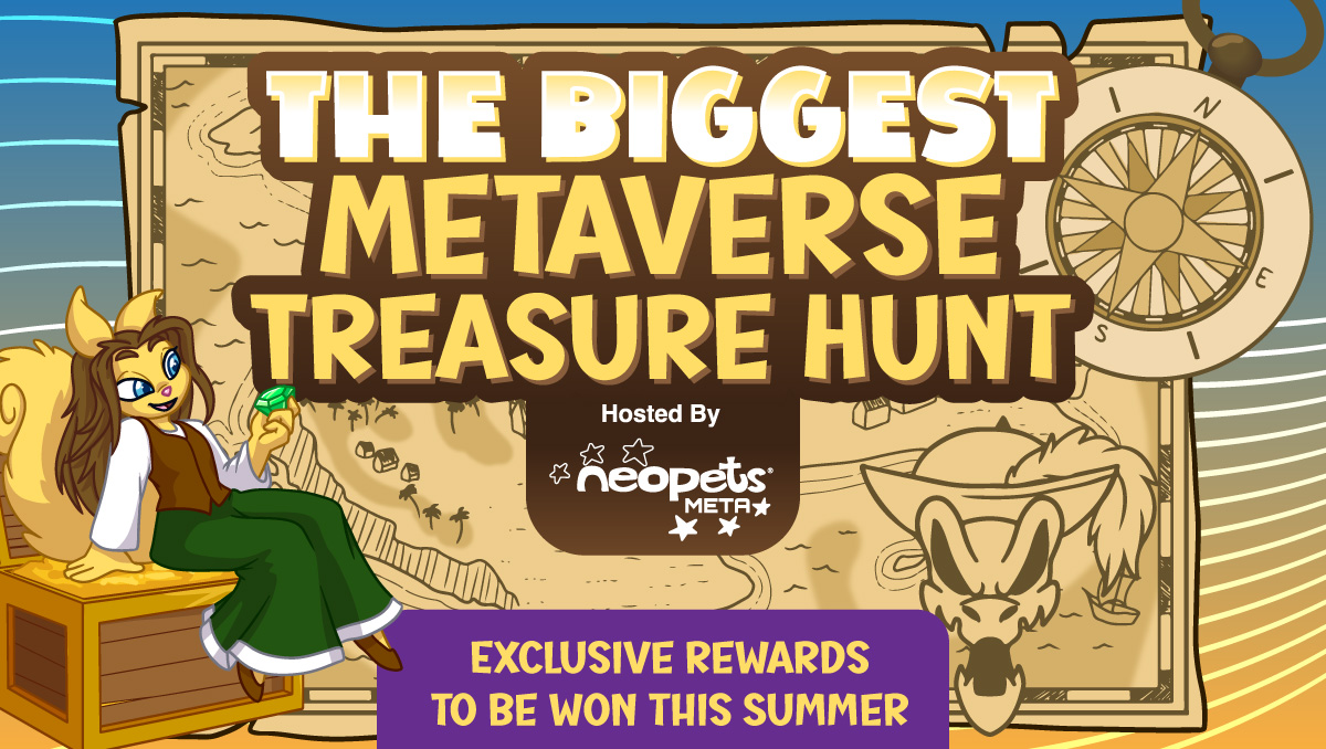 Neopets Treasure Hunt banner