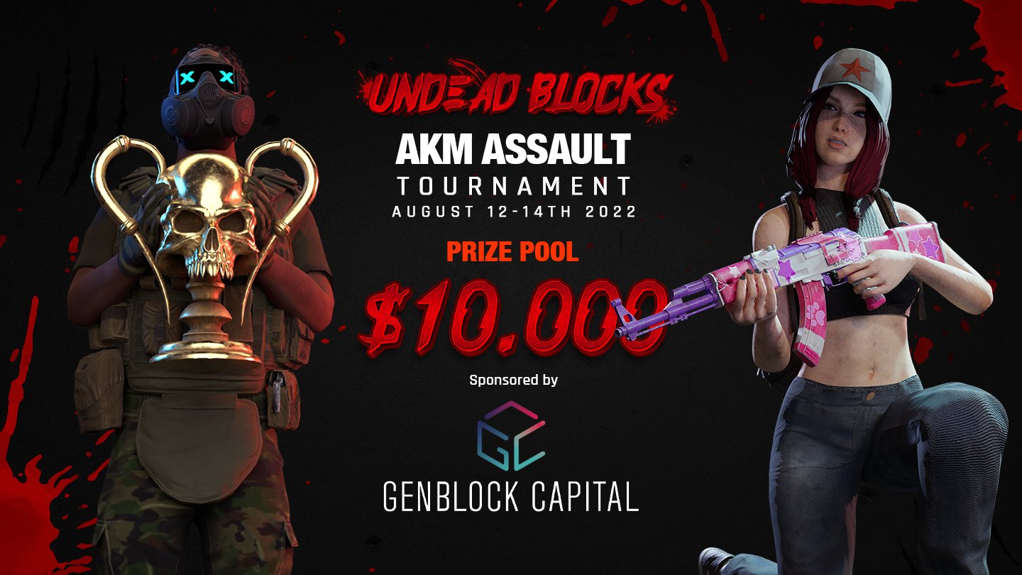 AKM Assault Tournament in Undead Blocks