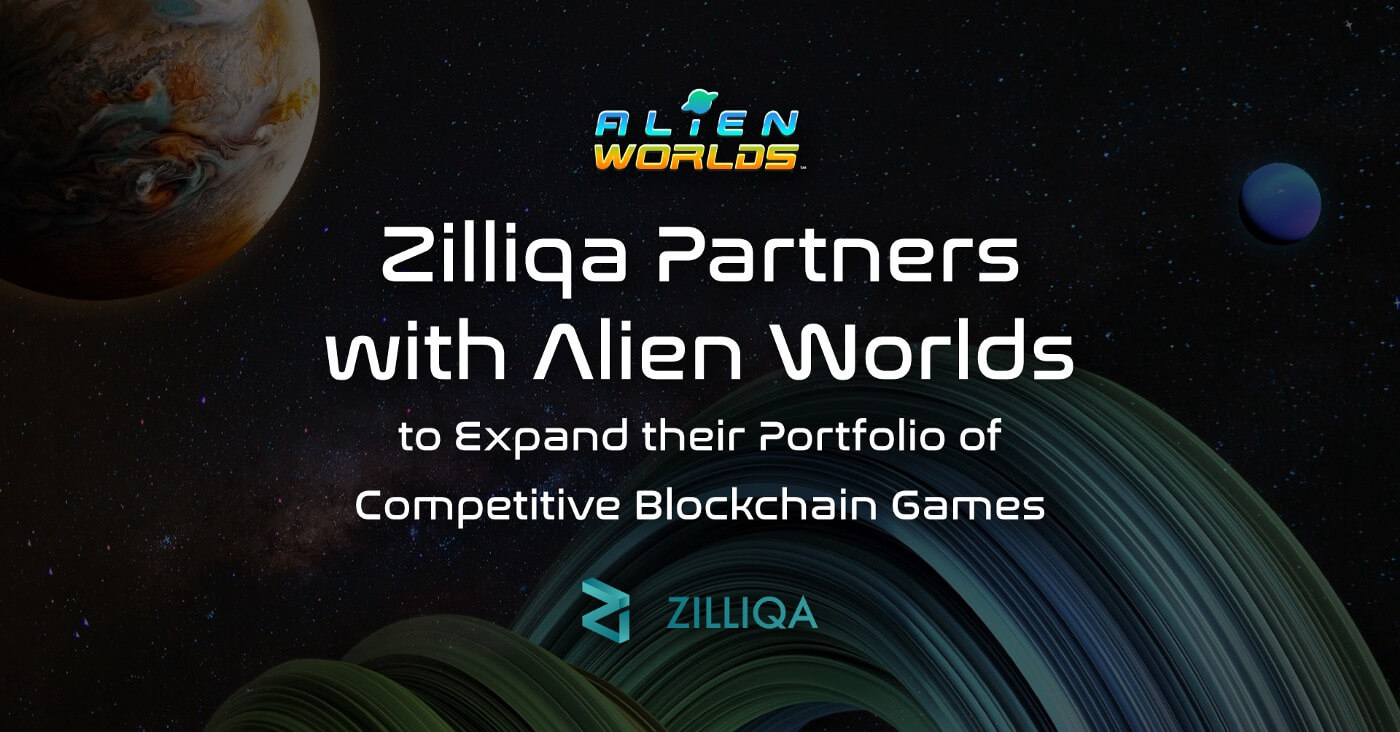 Zilliqa Partners with Alien Worlds