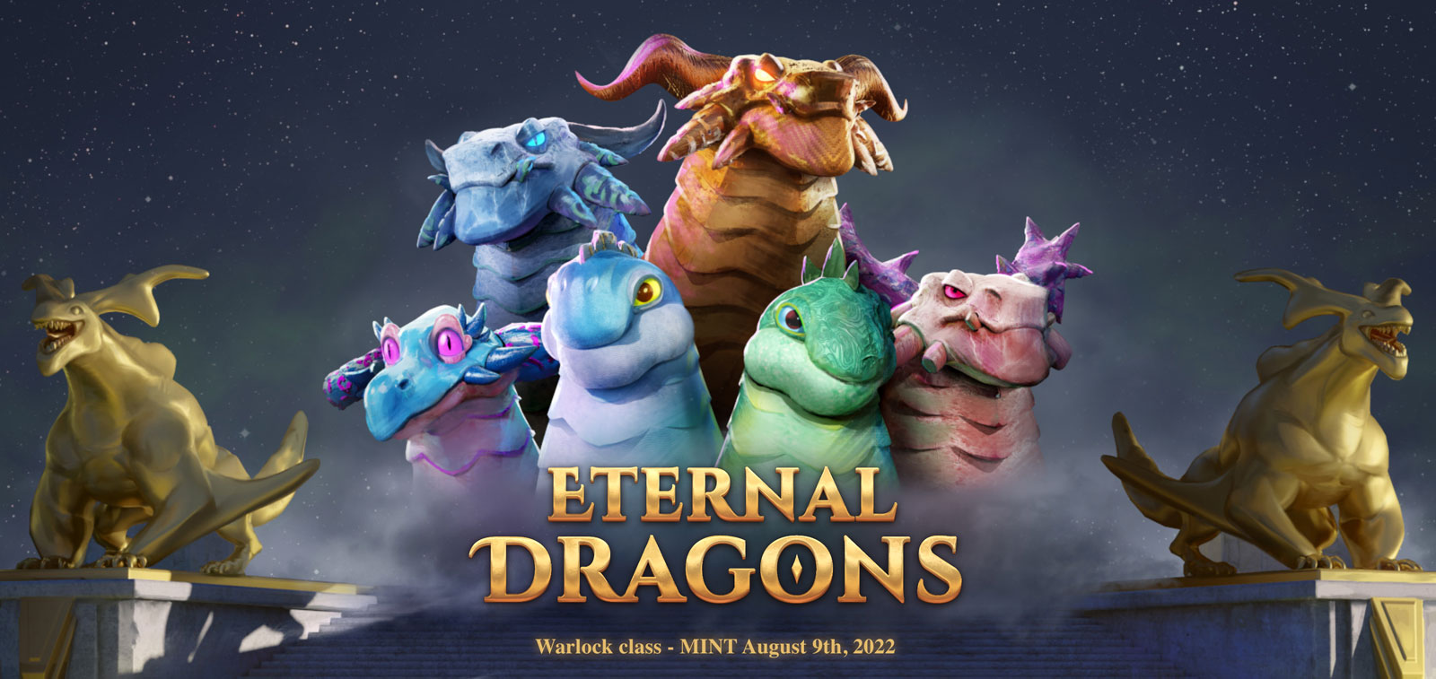 Eternal Dragons Roar Mechanics and NFT Mint Announcement