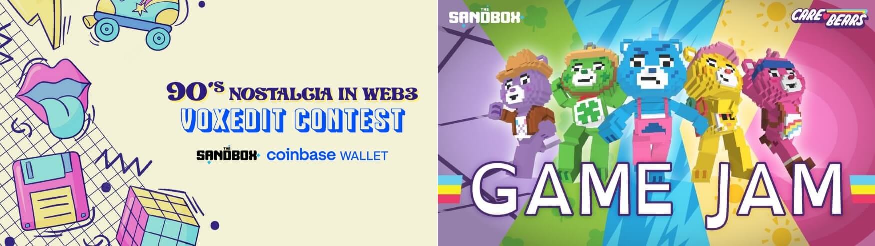 The Sandbox – 90’s Nostalgia Voxedit Contest and Care Bears Game Jam