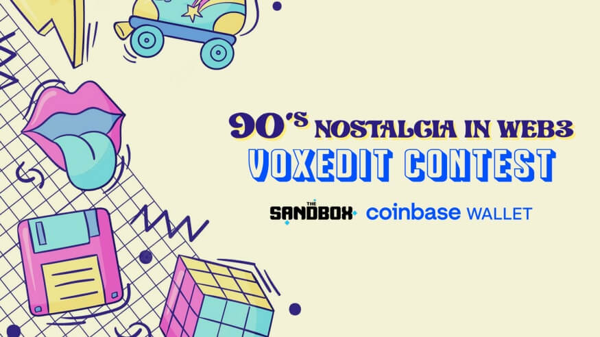 The Sandbox - 90’s Nostalgia in Web3 VoxEdit Contest