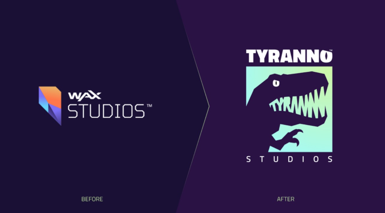 WAX Studios Rebrands Itself as Tyranno Studios