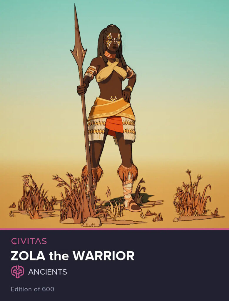 Zola, the Warrior