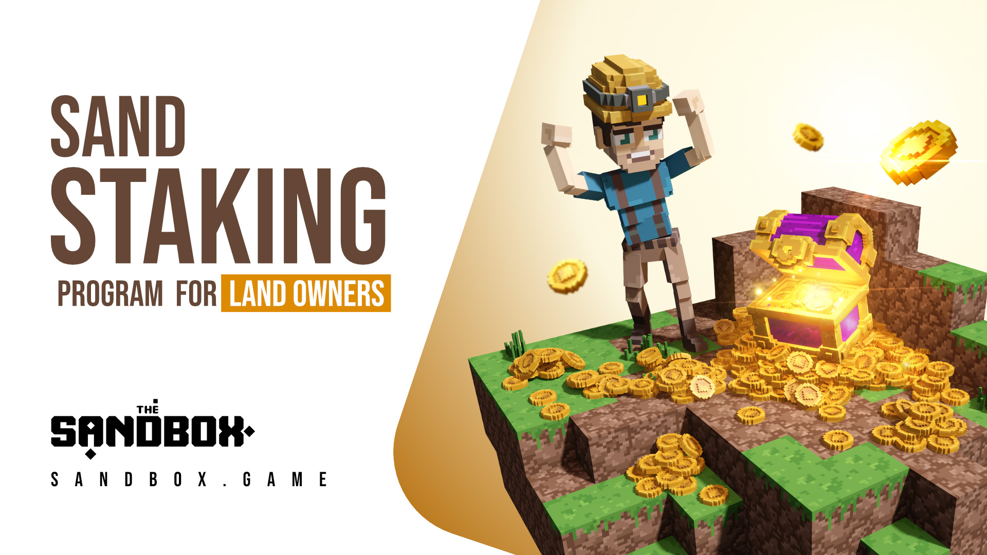 New SAND Staking Pool for Sandbox Land Owners
