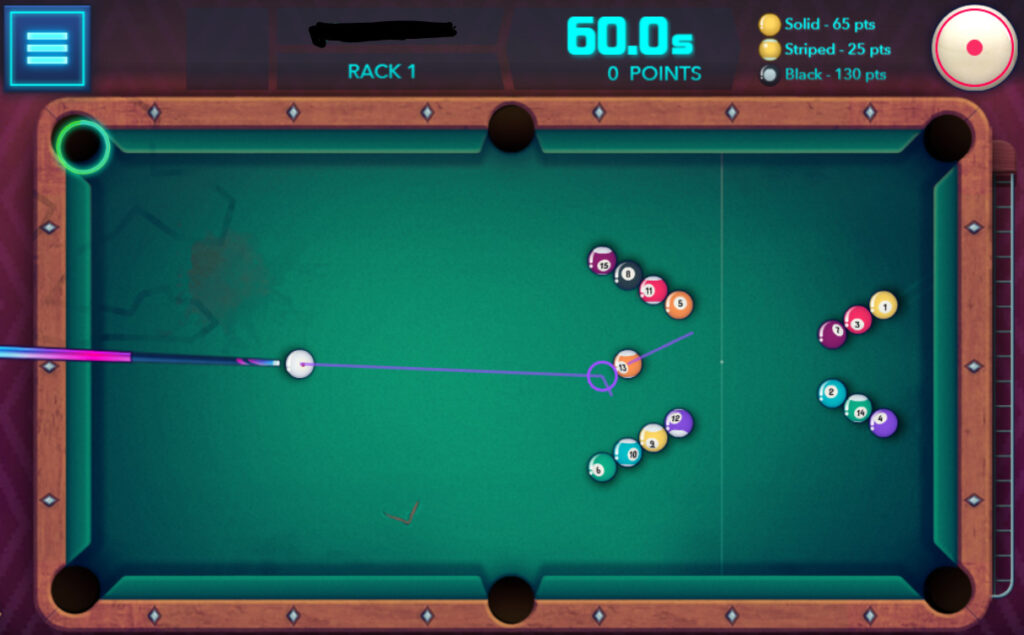 a game of Rug Pool
