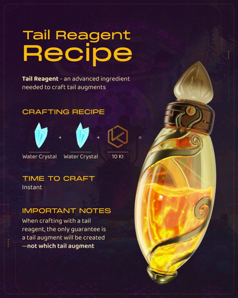 sample Recipe from Genopets