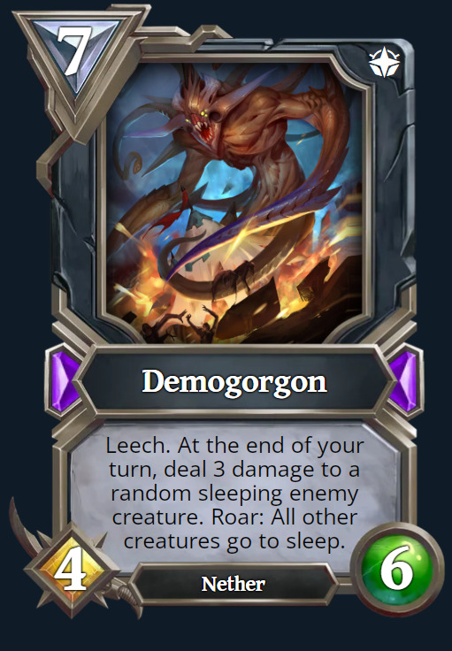 the infamous Demogorgon