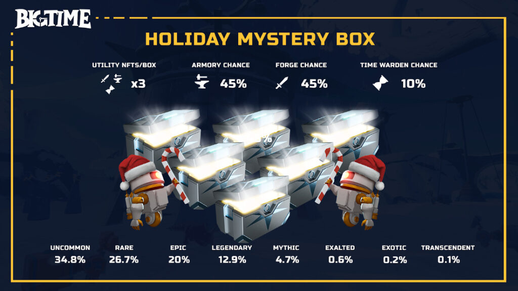 Big Time Holiday Mystery Boxes sale