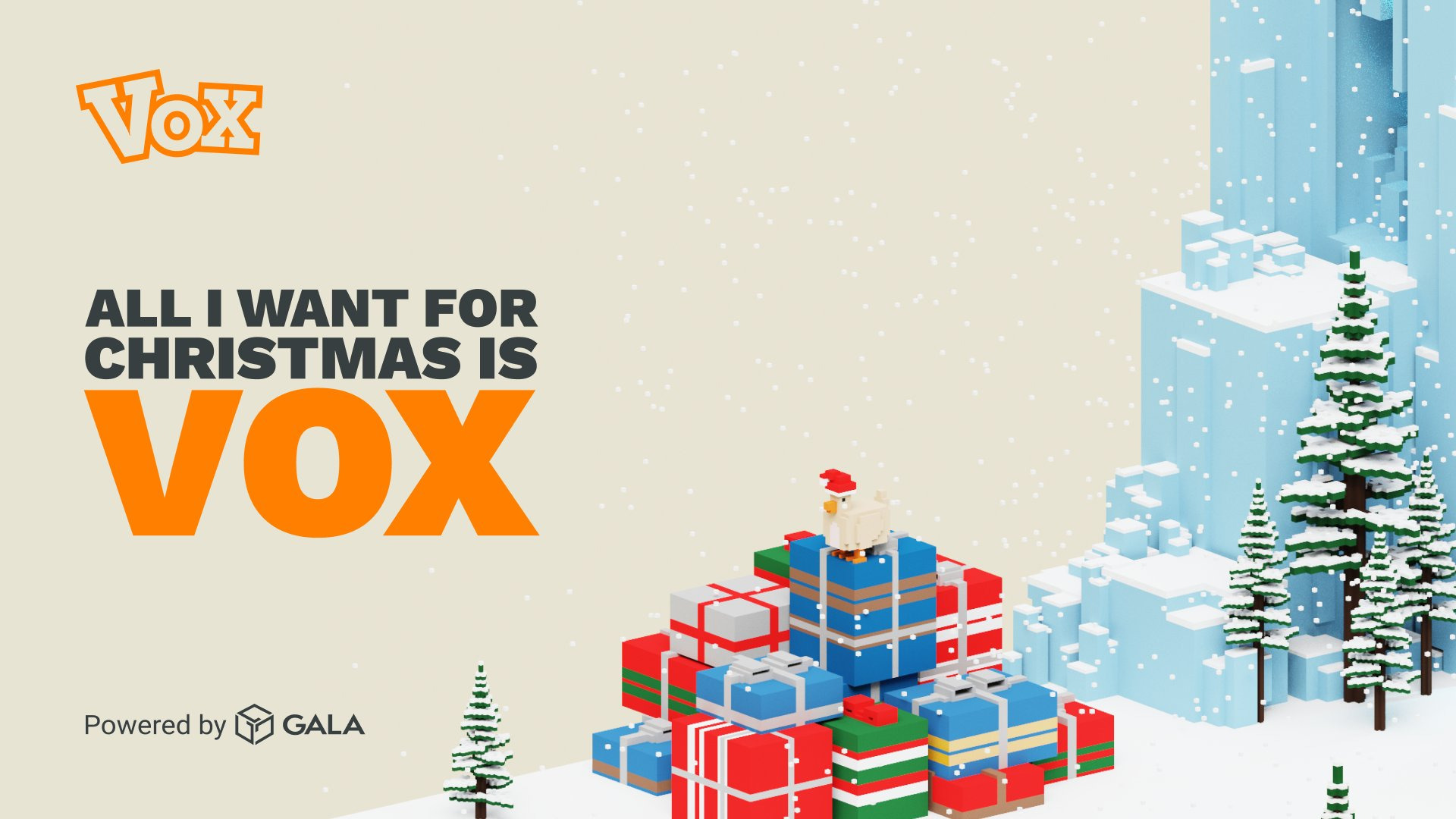Vox holiday banner