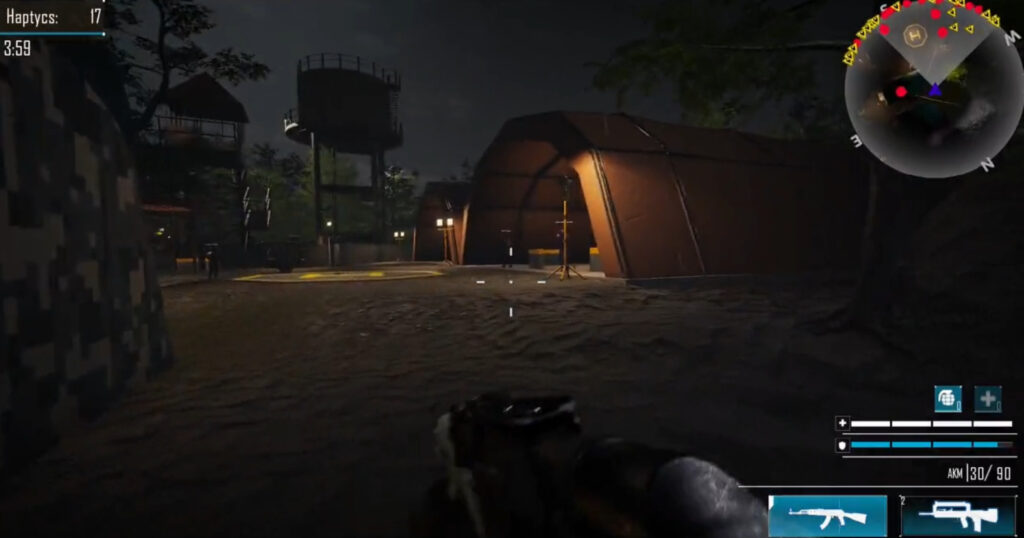 Metalands gameplay screen capture