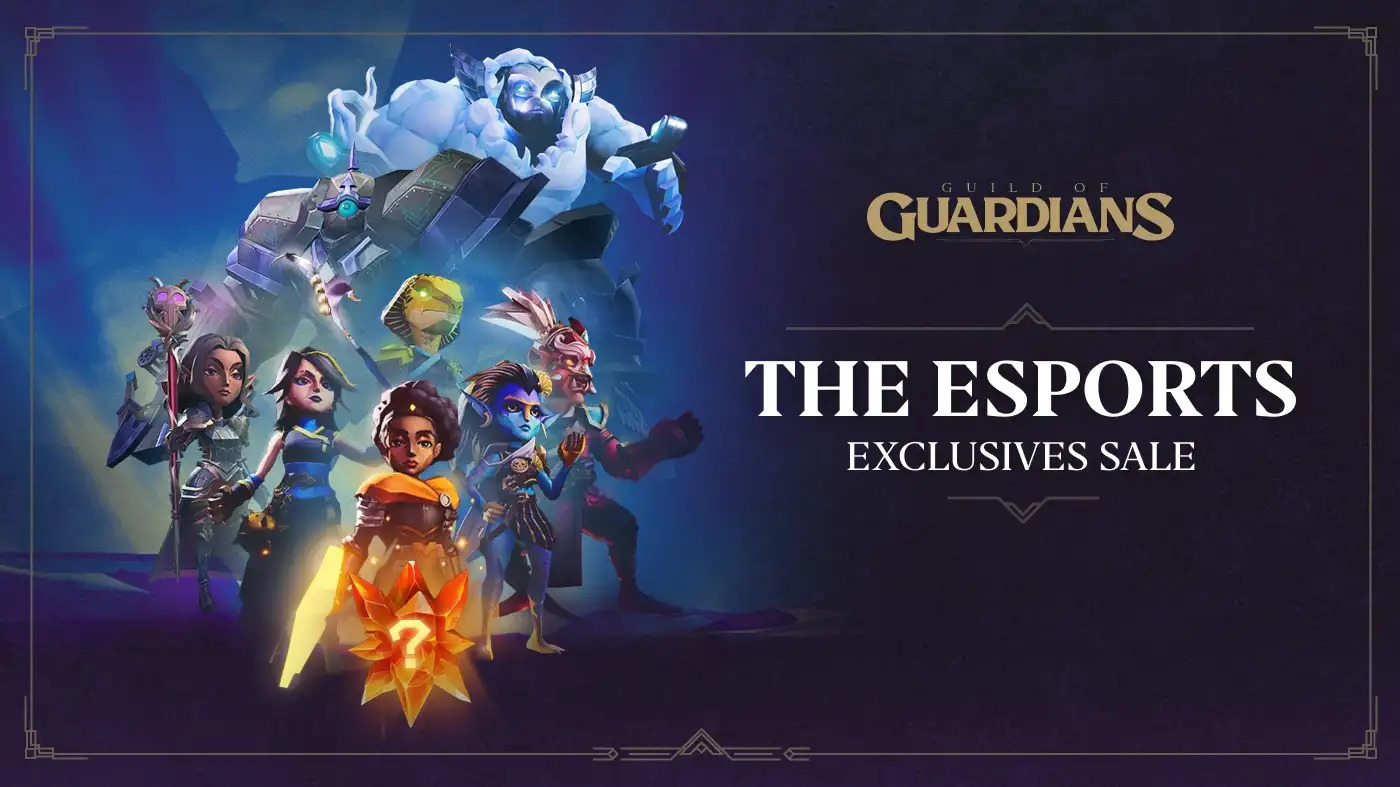 Bang hội của Guild of Guardians esports anh hùng bán