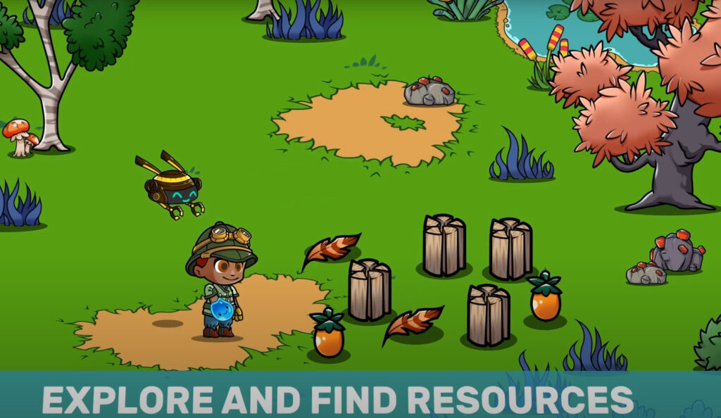 find resources in the First Explorers event
