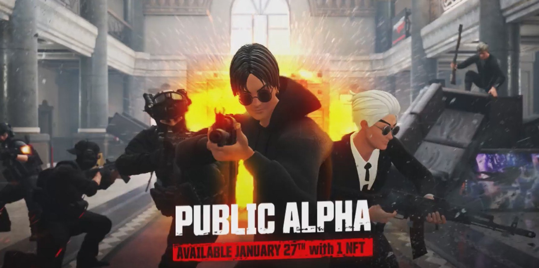 Project Red public alpha banner