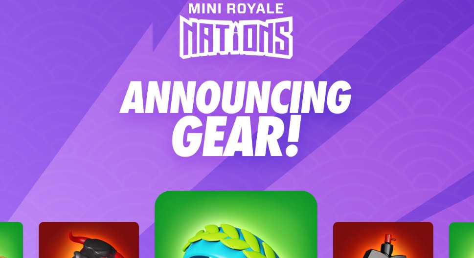 Mini-Royale gear banner