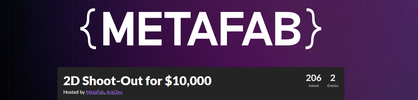$10k MetaFab 2D Shooter Game Jam