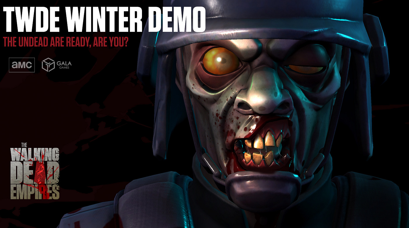 Walking Dead Empires demo banner
