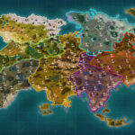 Splinterlands land map