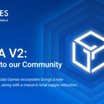 Gala Games GALA token v2 banner